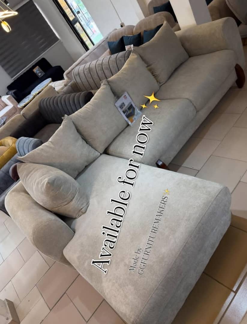 3-Seater Fabric Sofa